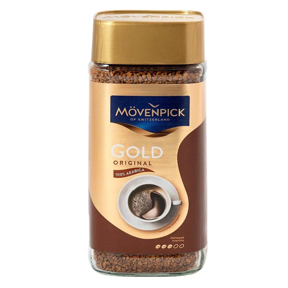 Кофе растворимый Movenpick Gold Original 100г - фото 1