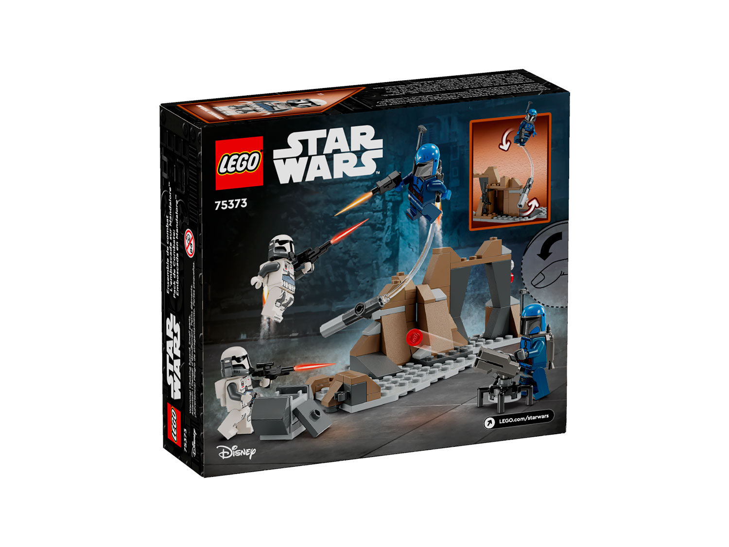 Конструктор LEGO Star Wars Боевой набор 109 дет. - фото 6