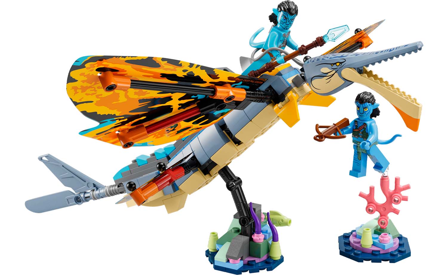 Конструктор LEGO Avatar Приключения на Скимвинге блочный - фото 2