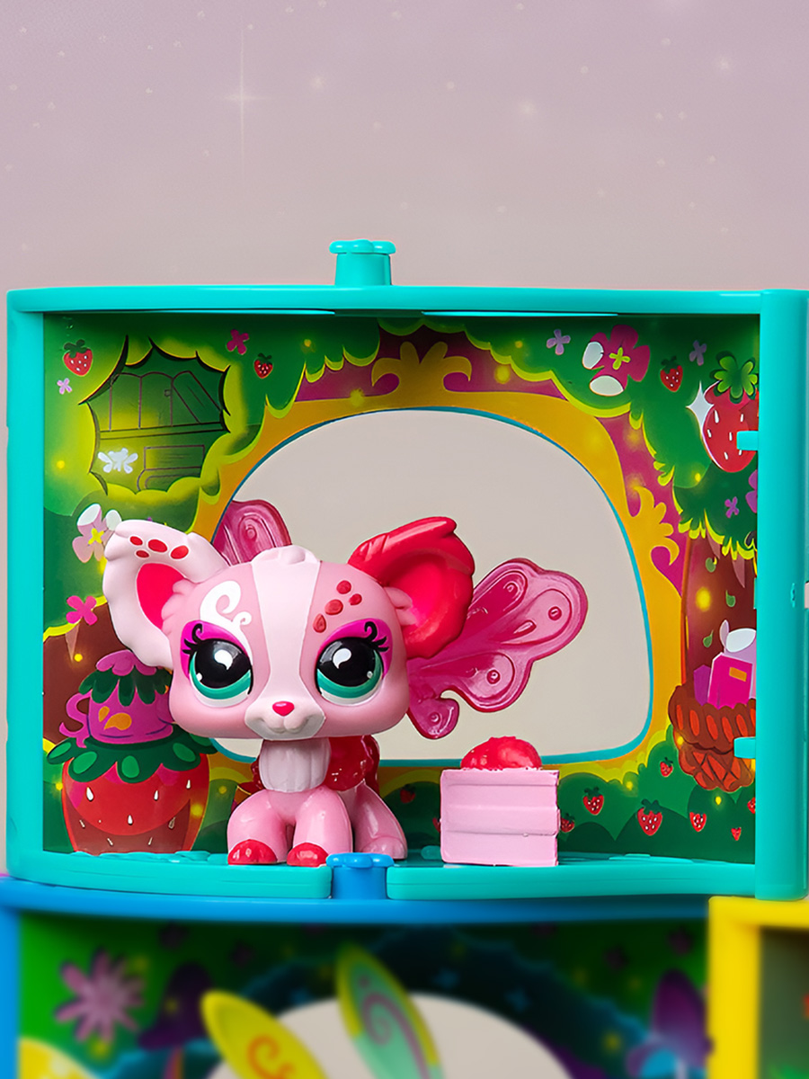 Игровой набор Littlest Pet Shop Уголок крылатого Папийона - фото 9