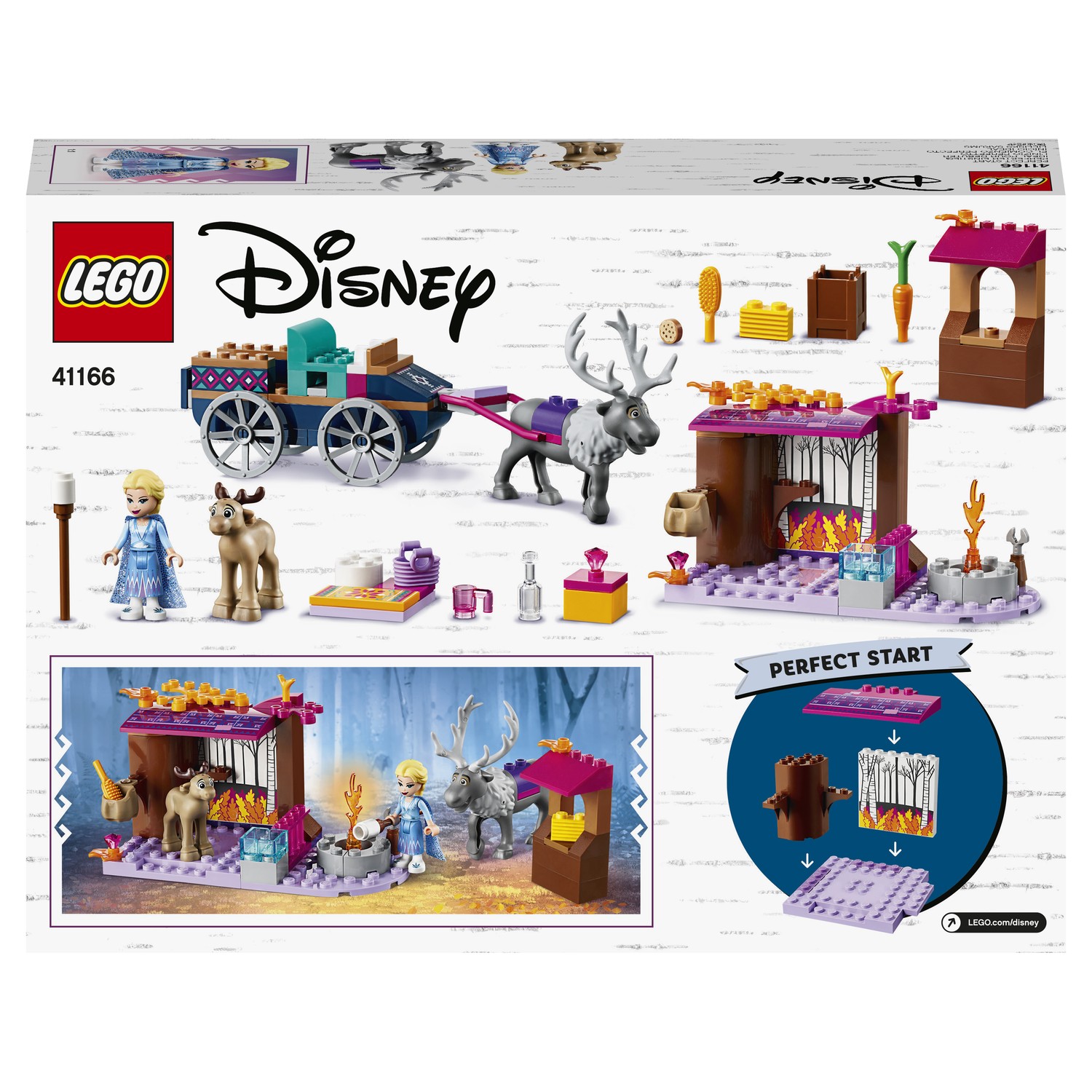 Конструктор LEGO Disney Princess Дорожные приключения Эльзы - фото 3