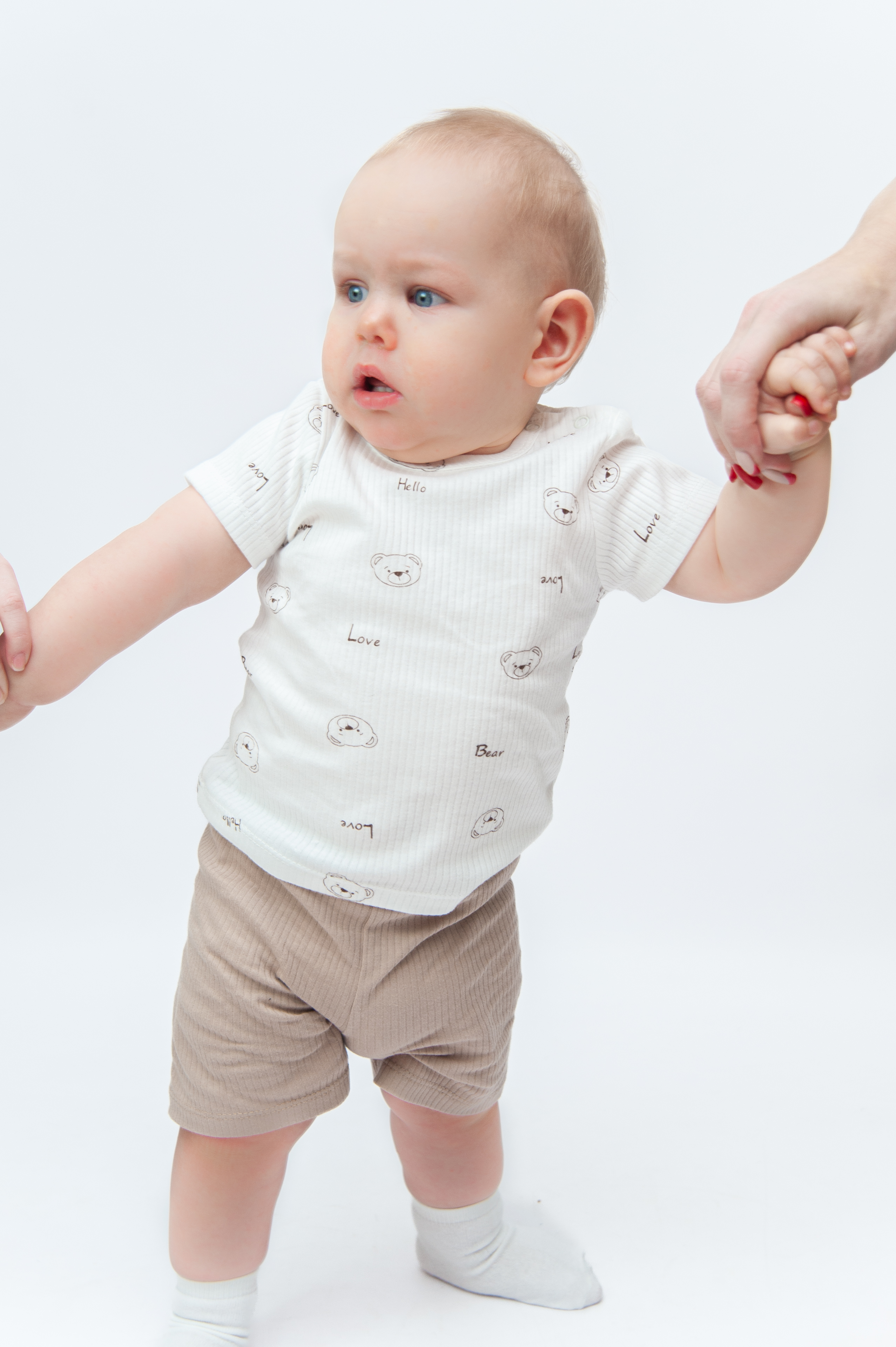 Комплект ЯРКО 05244 ИК Мишки лав/бежевый - фото 1