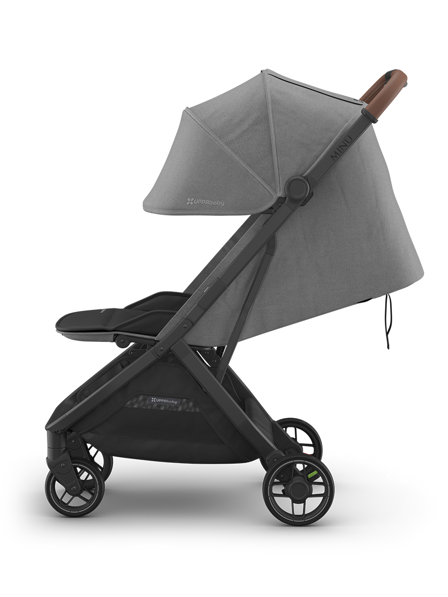 Коляска прогулочная UPPAbaby Minu V3 серый - фото 7