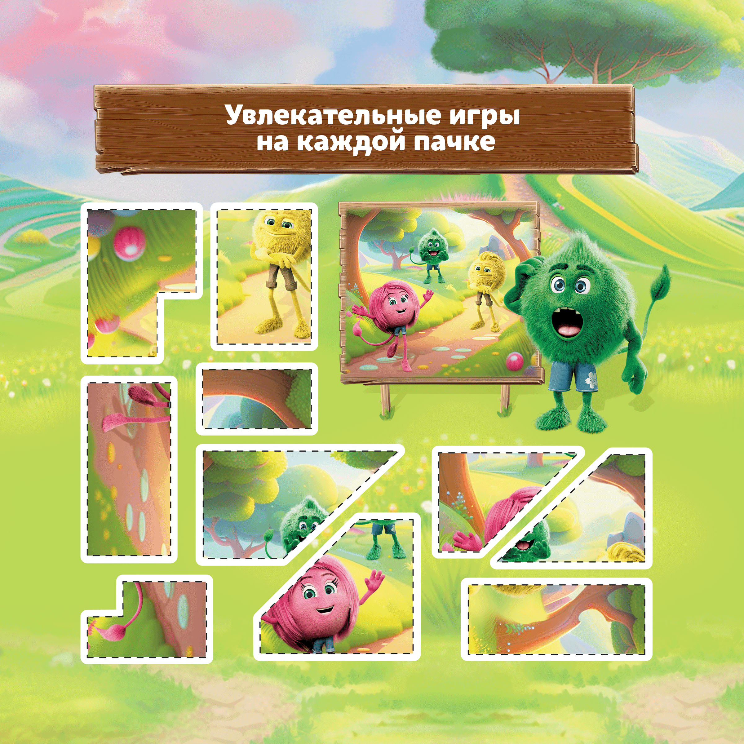 Подушечки Фанни Ямми мультизлаковые с шоколадной начинкой 220г - фото 9