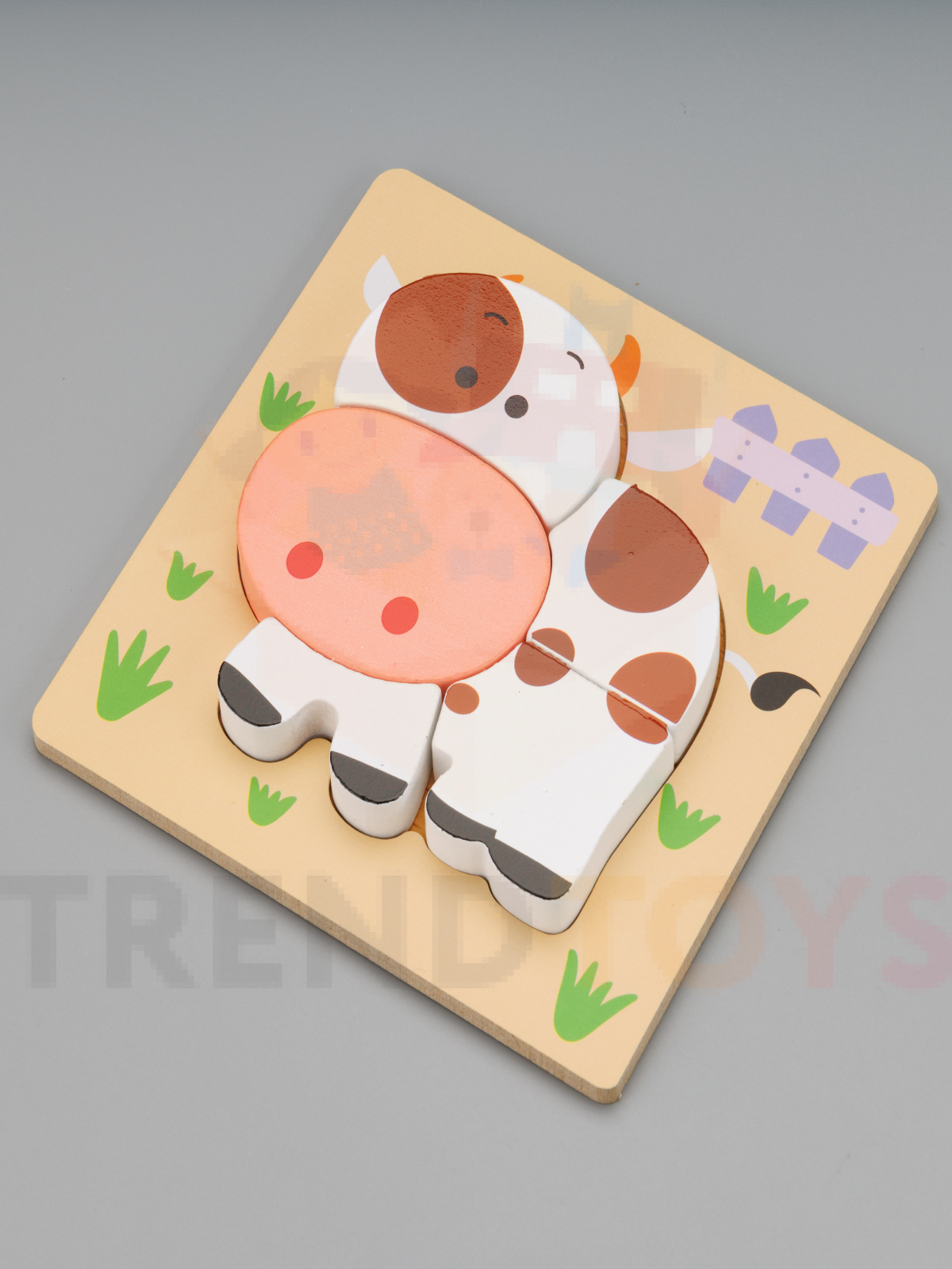 Пазл TrendToys деревянные для малышей деревянный - фото 8