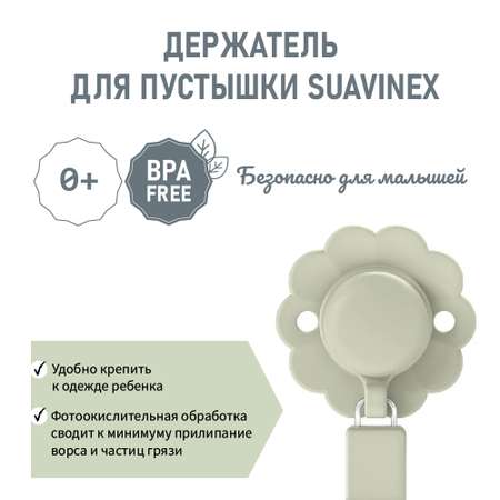 Клипса для пустышки Suavinex