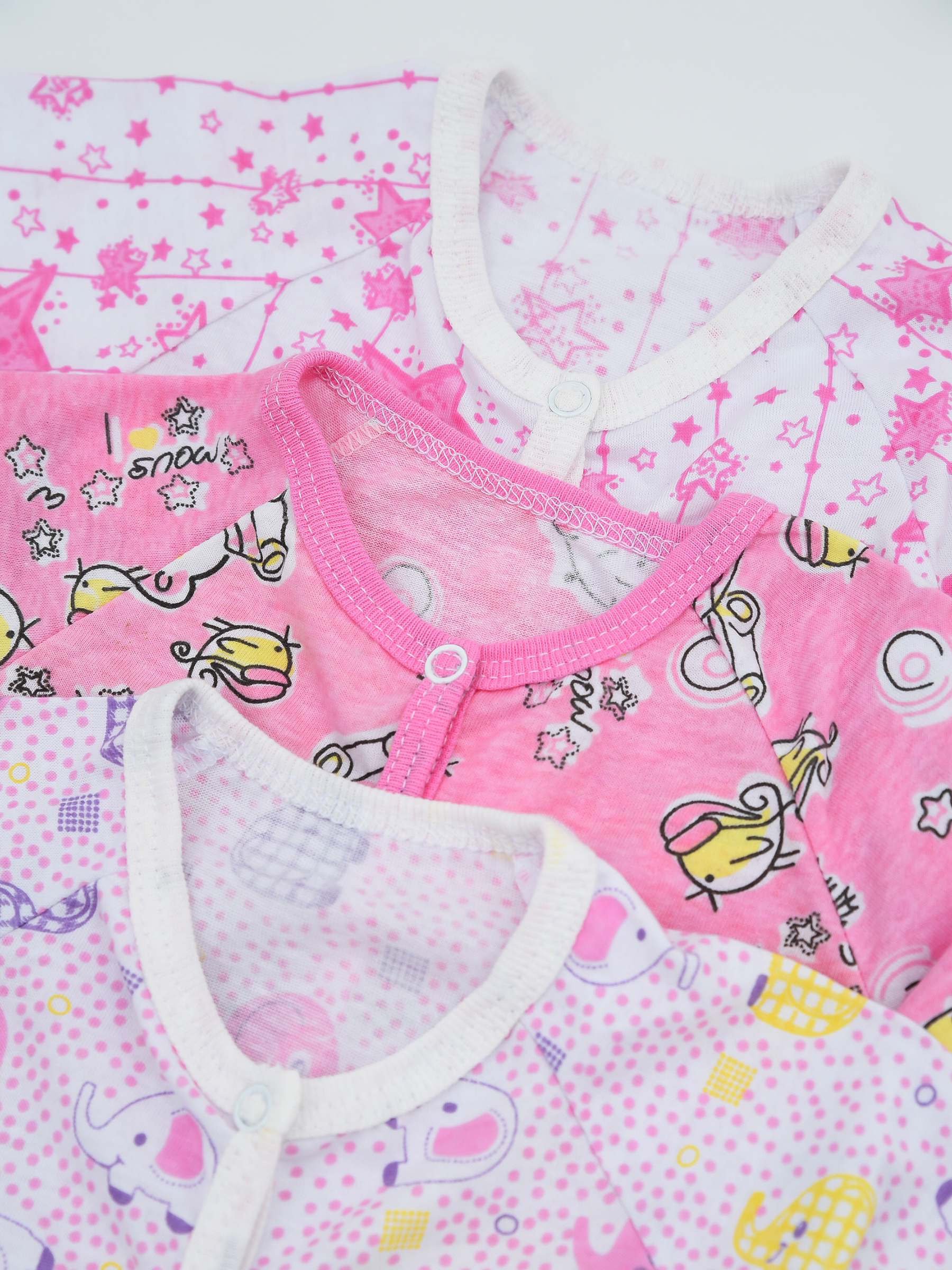 Комбинезон 3 шт IVANOVO KIDS КЗ-003-девочка - фото 3