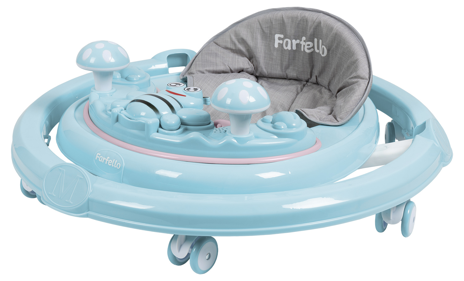 Ходунки Farfello A6 синий - фото 8
