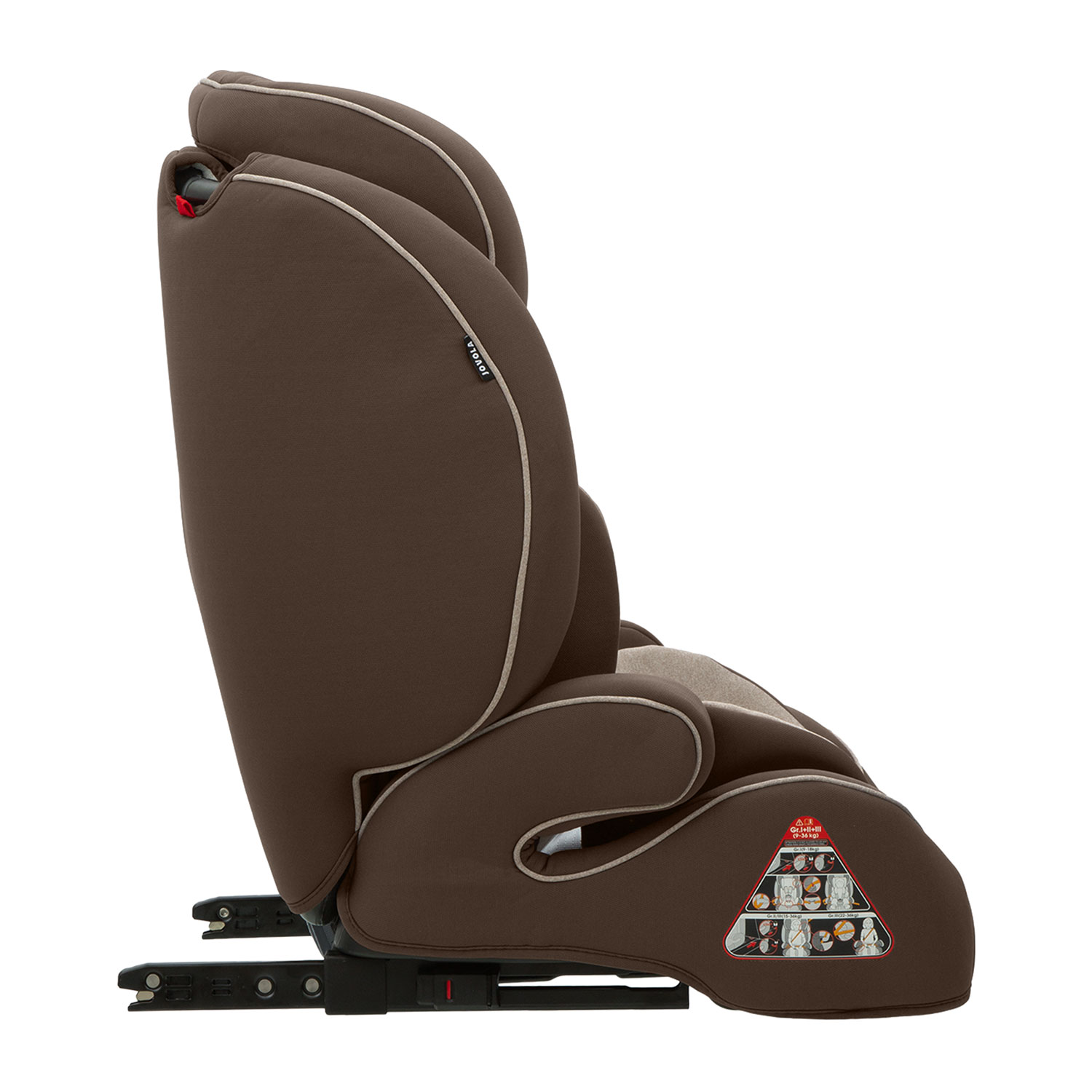 Автокресло JOVOLA MyWay Isofix 1/2/3 (9-36 кг) бежевый - фото 11