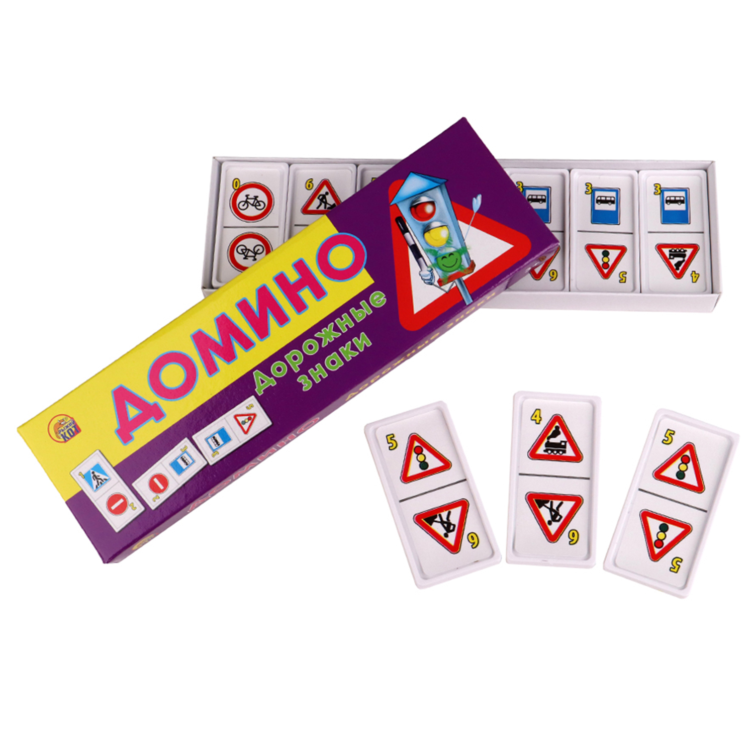 Настольная игра Рыжий кот Домино - фото 2