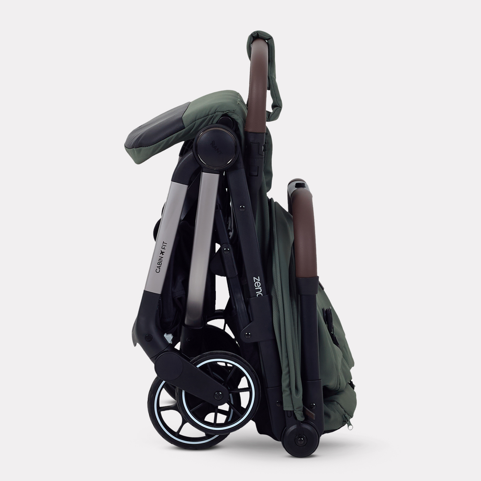 Коляска прогулочная Rant Zeno зеленый - фото 18