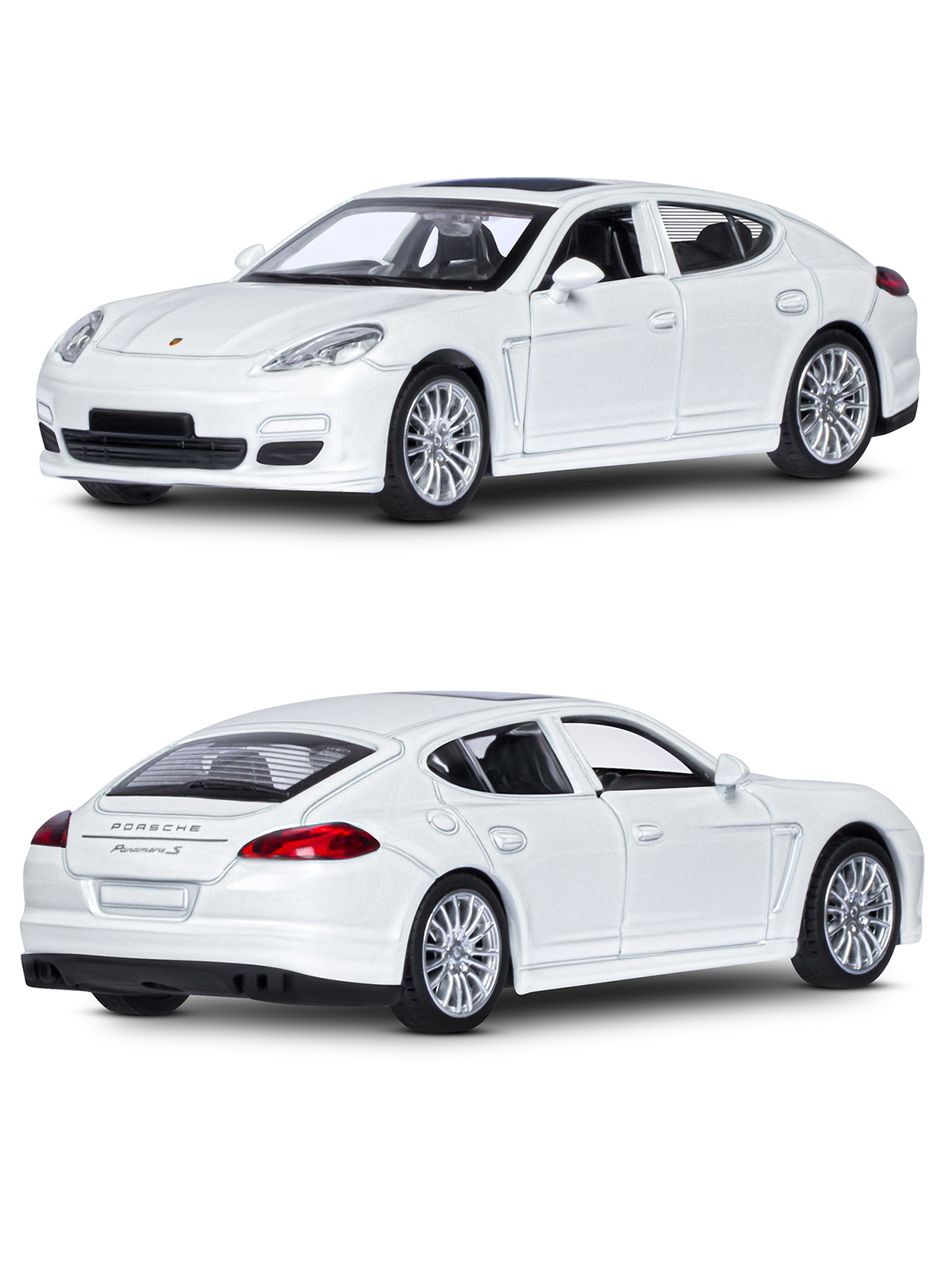 Автомобиль АВТОпанорама Porsche Panamera S 1:43 JB1251255 - фото 6