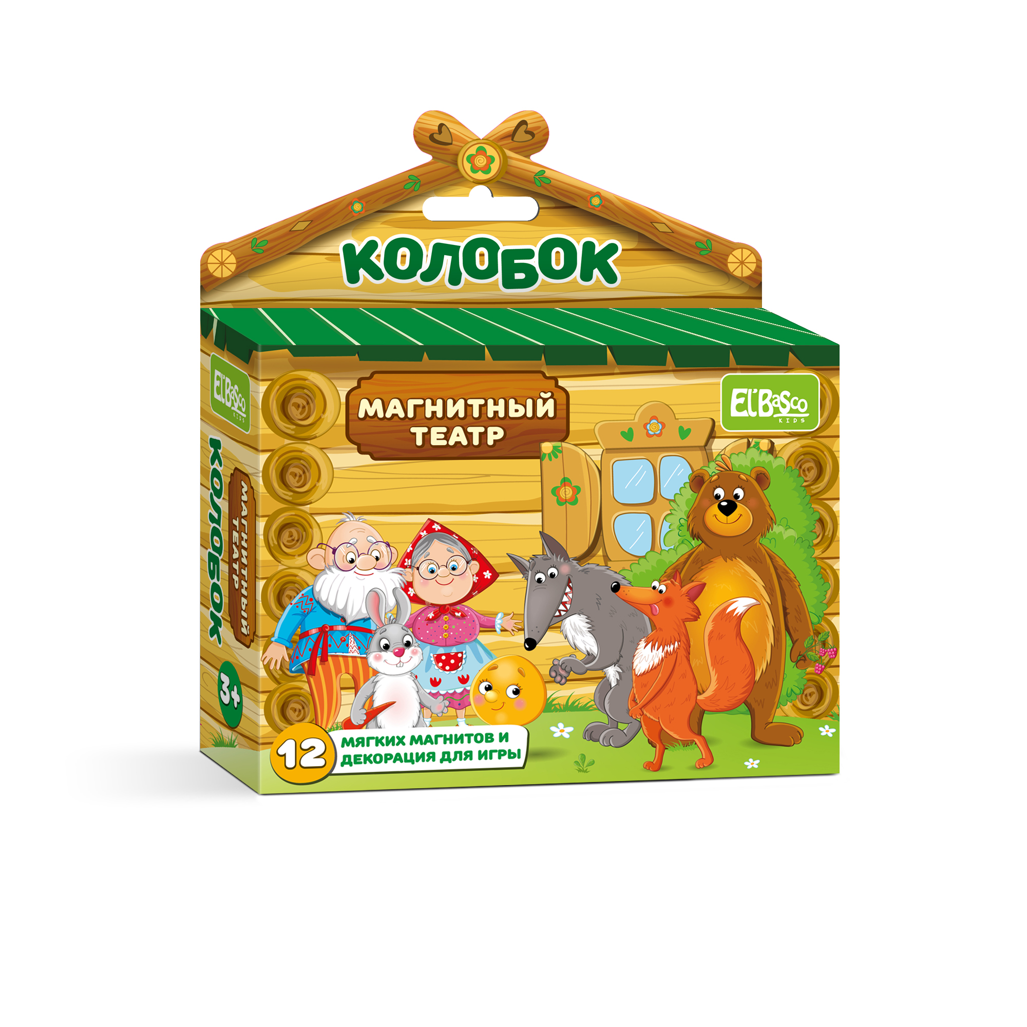 Игра на магнитах El BascoKids театр Колобок - фото 1
