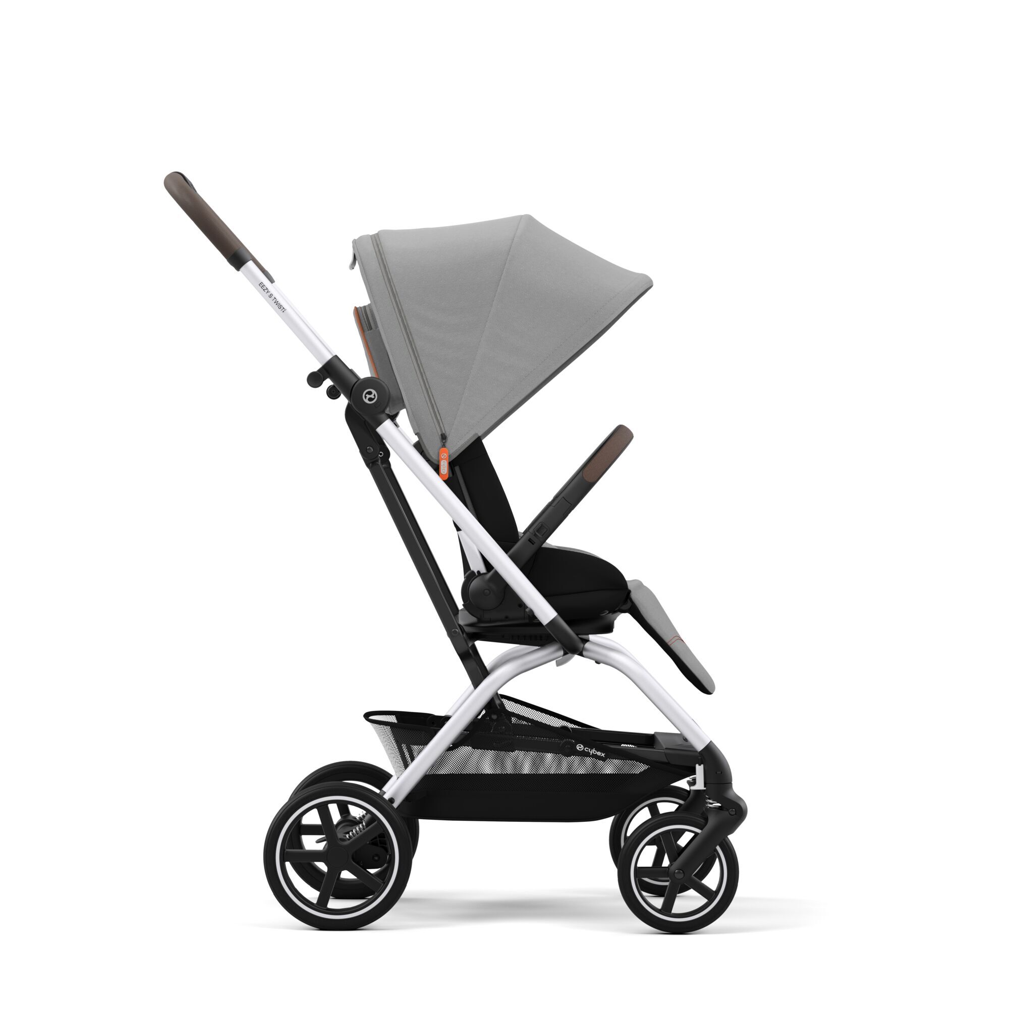 Коляска прогулочная Cybex Eezy S Twist Lava Grey - фото 3
