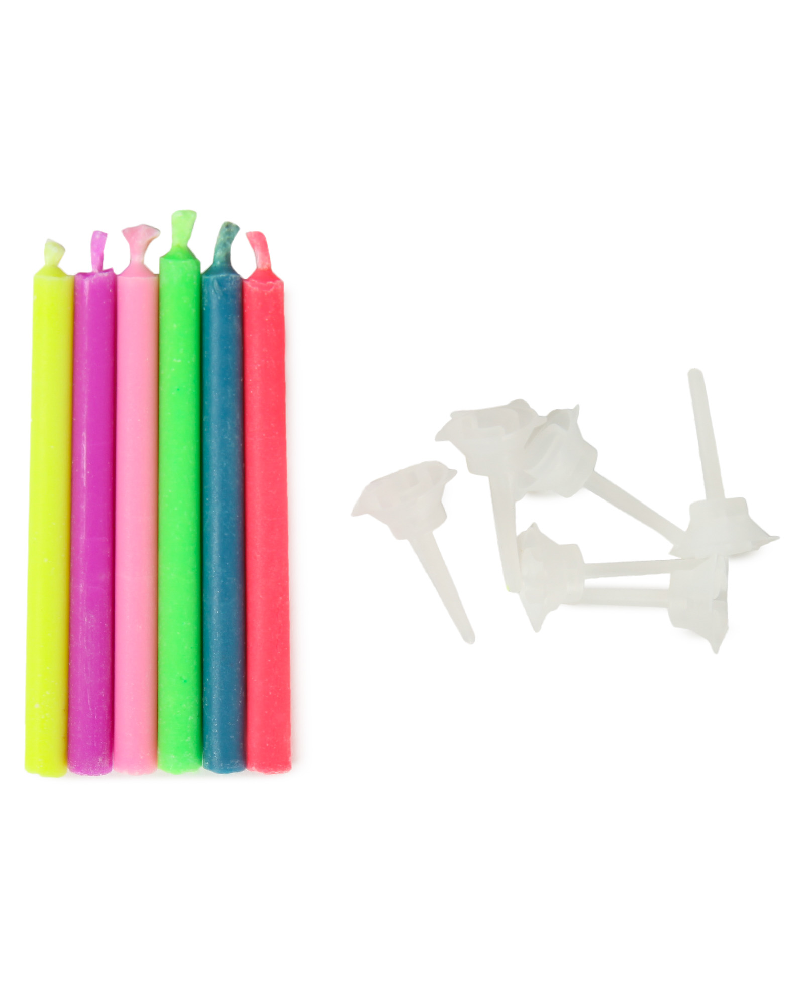 Набор свечей Yotoy с цветным пламенем 6 штук - фото 2