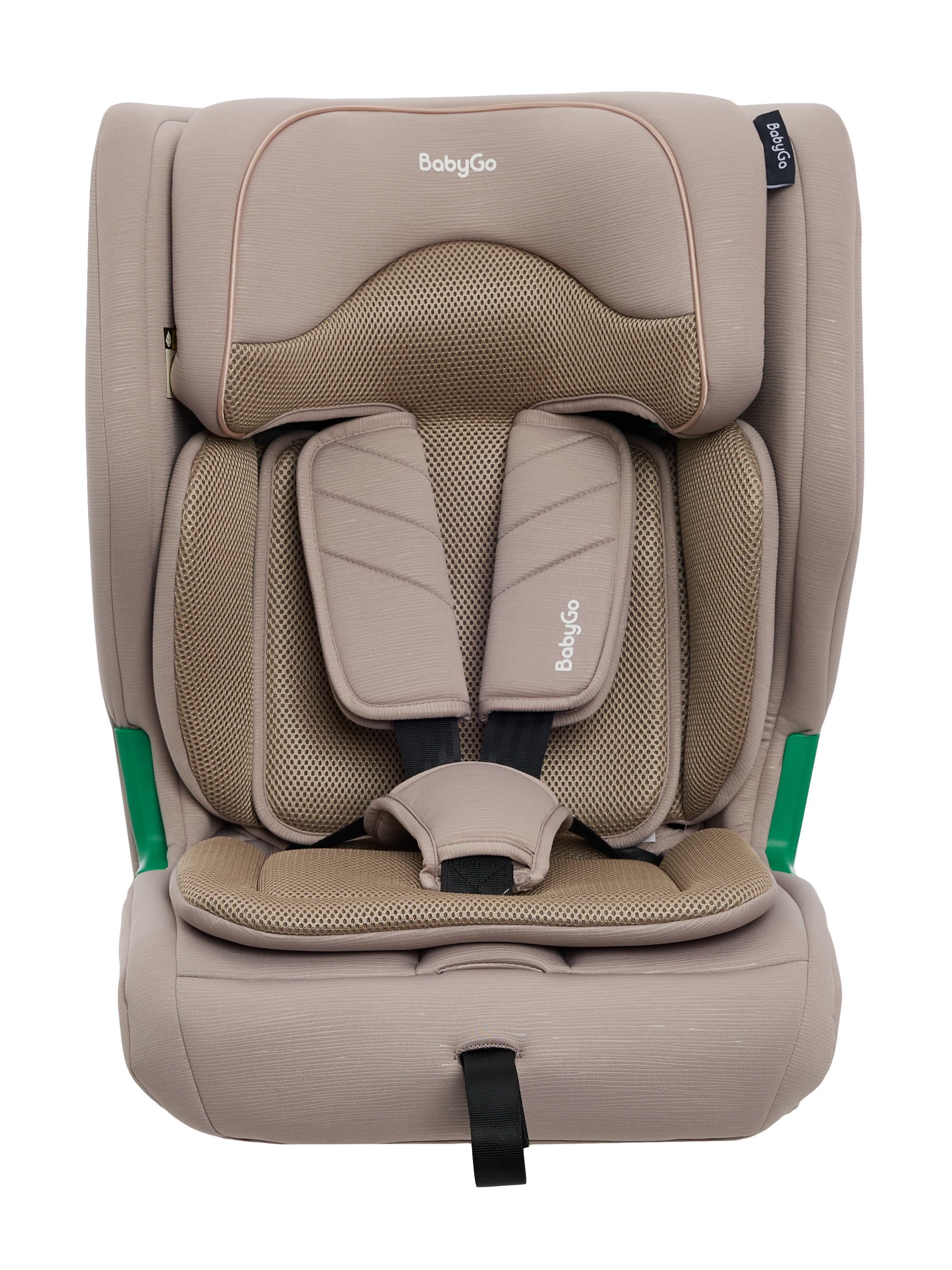 Автокресло BabyGo Flex Isofix 0+/1/2/3 (0-36 кг) бежевый - фото 2
