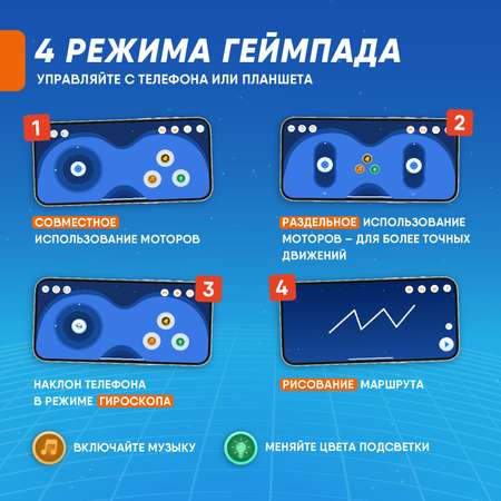 Конструктор Apitor Robot 6в1 электронный