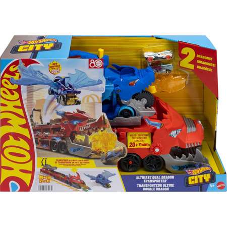 Автовоз Hot Wheels Дракон-перевозчик