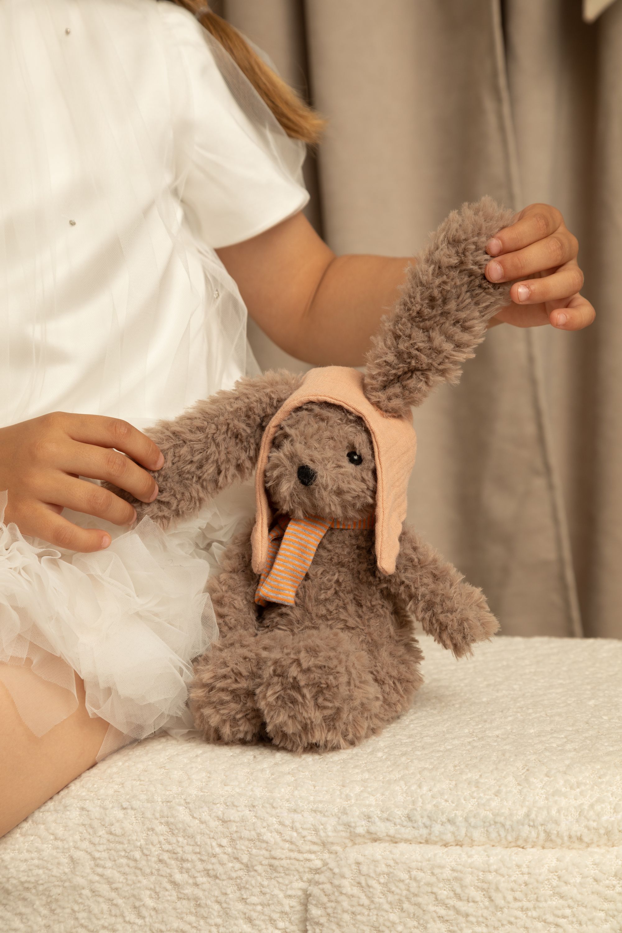 Мягкая игрушка GULLIVER toys Зайчик в шапочке - фото 14
