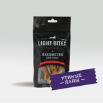 Лакомство для собак LIGHT BITES Лапки утиные 50г