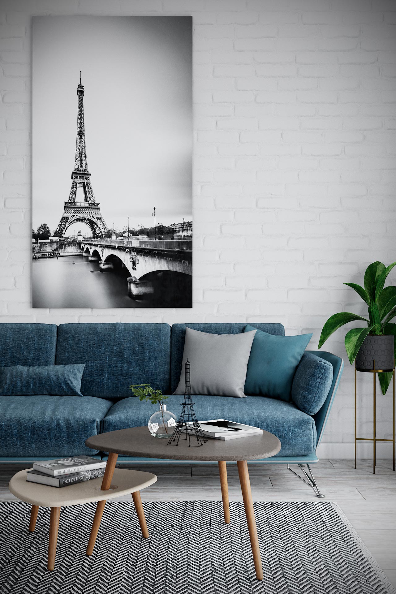 Стол журнальный КАЛИФОРНИЯ МЕБЕЛЬ Стилгрей Серый лен Бежевый лен - фото 5