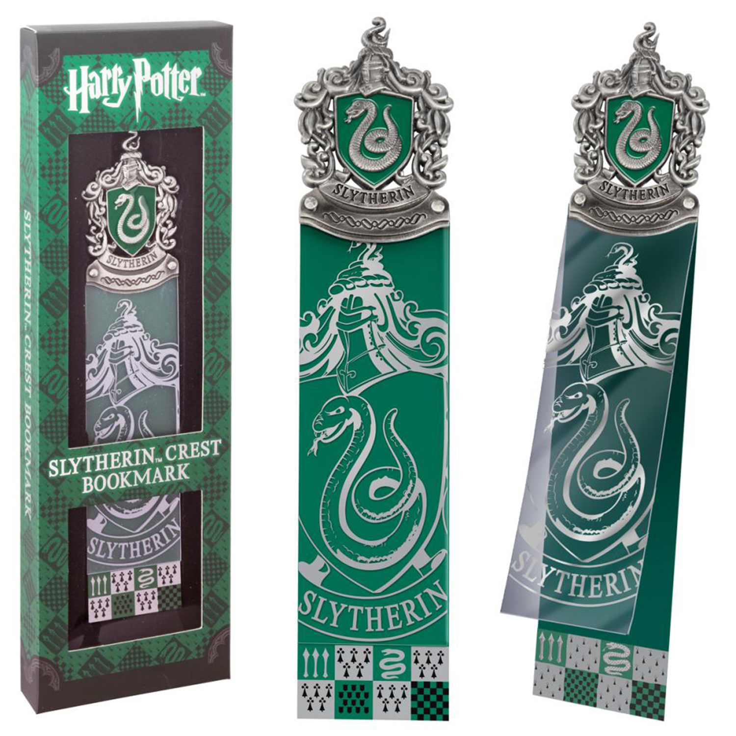Закладка Harry Potter Герб факультета Слизерин - фото 3