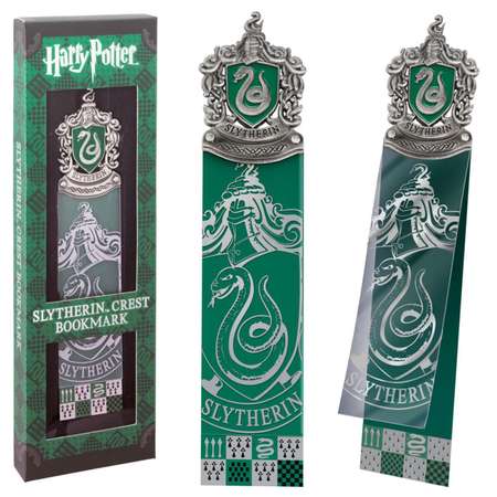 Закладка Harry Potter Герб факультета Слизерин