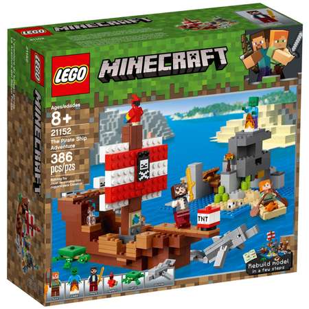 Конструктор LEGO Minecraft 21152 386 дет.