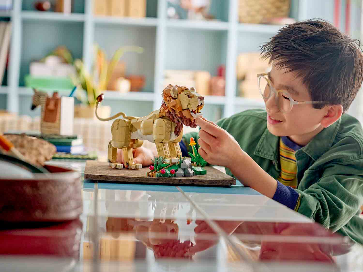 Конструктор LEGO Creator Величественный лев 839 дет. - фото 17