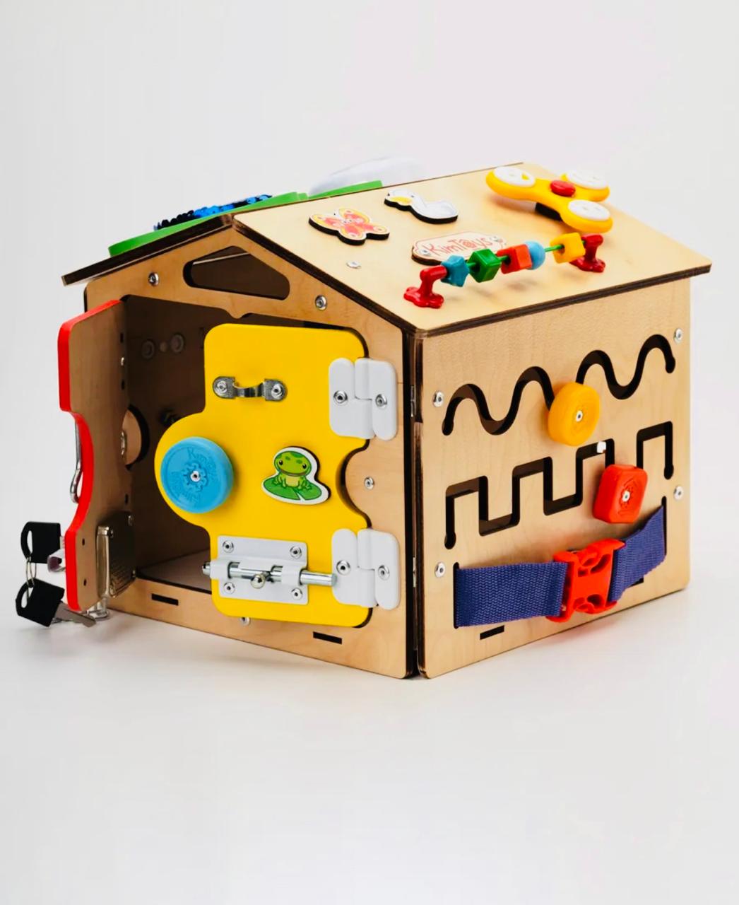 Игрушка KimToys бизиборд Домик - фото 6