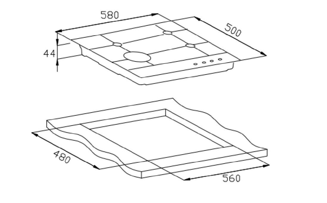 Варочная панель WEISSGAUFF HGG 641 BGL - фото 13