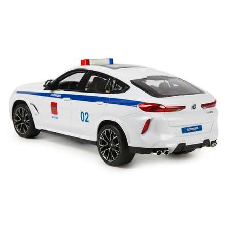 Машина Rastar РУ 1:14 BMW X6 Police Белая 99200P