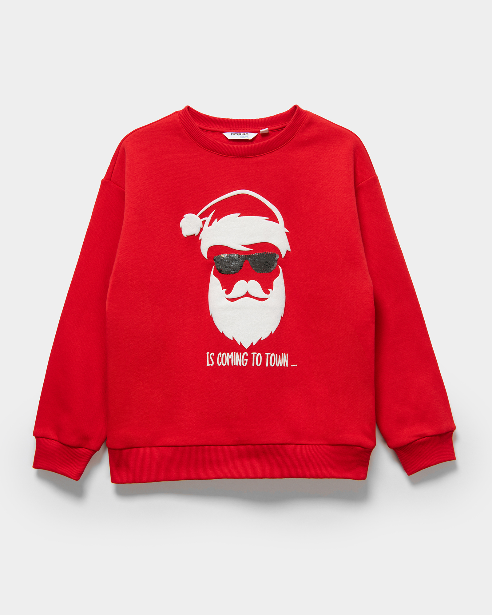 Свитшот Futurino с пайетками W24FU1-BNY64tb-11 - фото 2