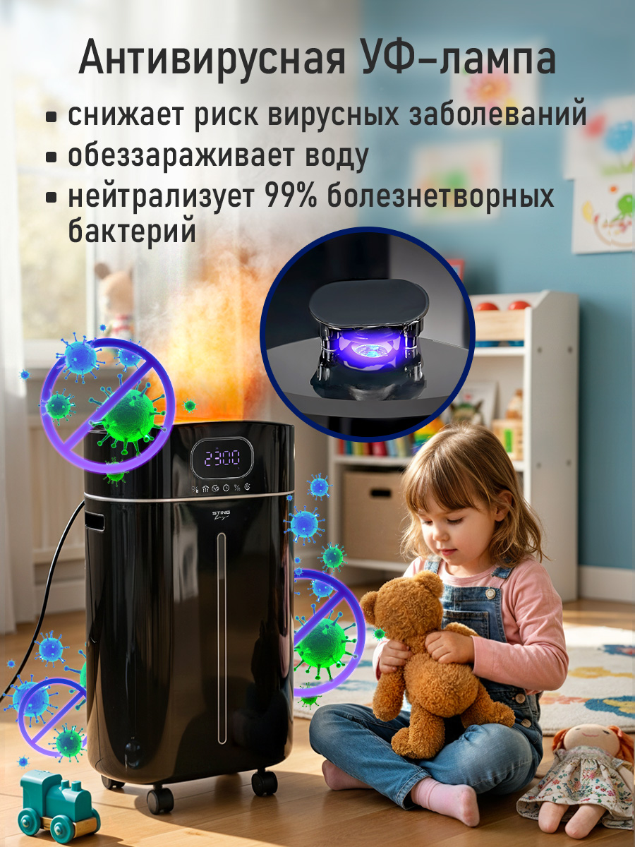 Увлажнитель воздуха STINGRAY ST-HF515A - фото 16