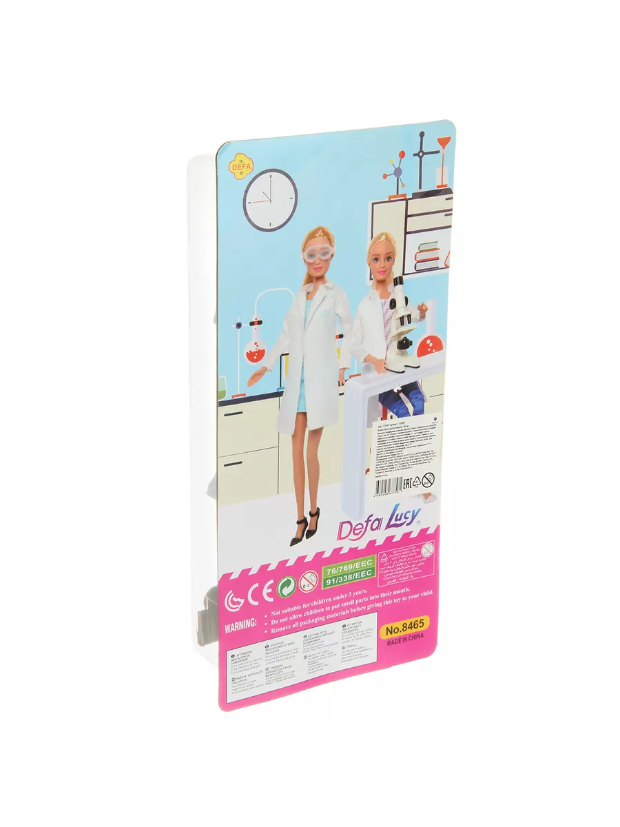 Кукла модельная Veld Co Доктор-биолог высота 29 см 133595 - фото 12