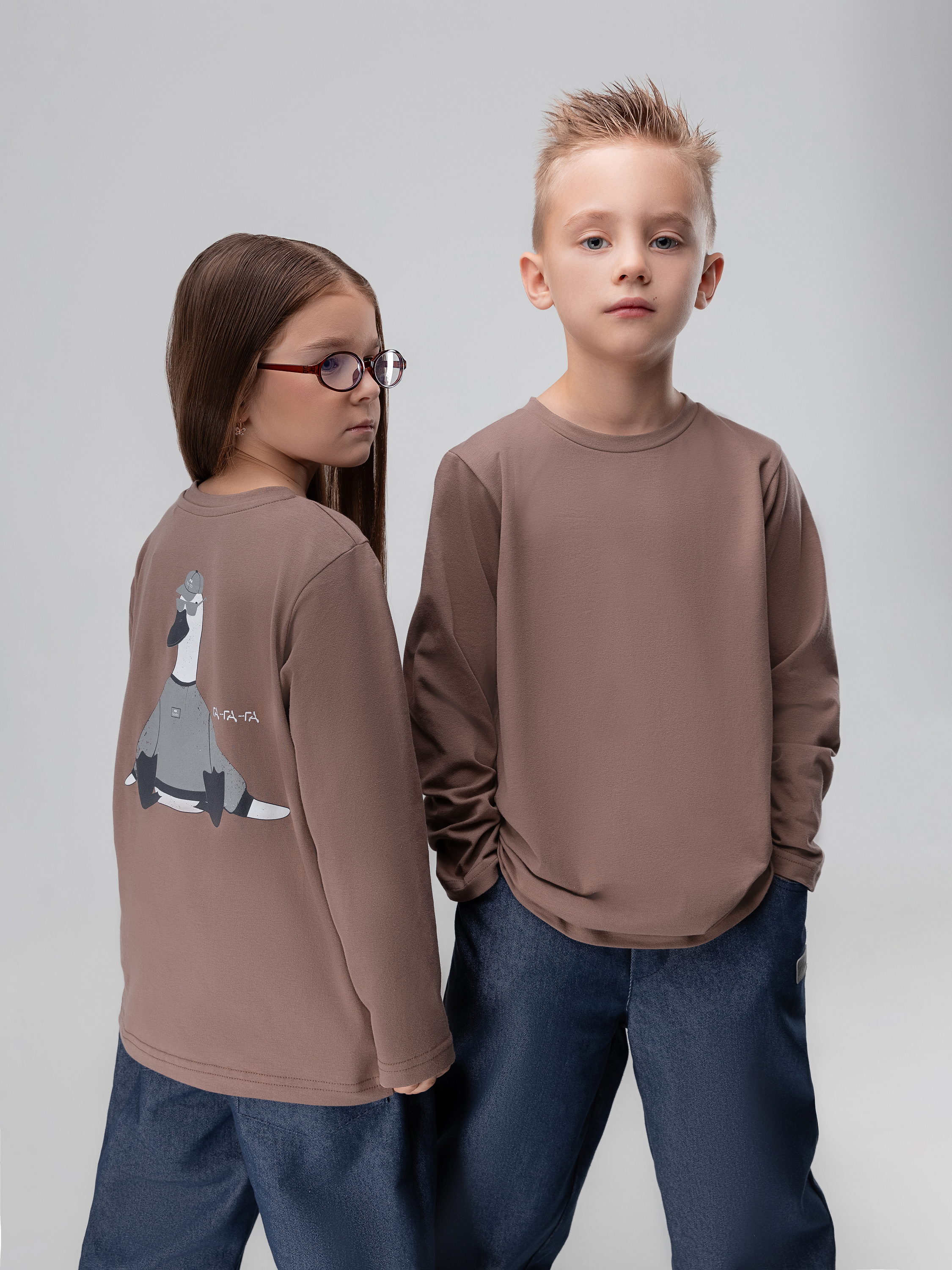 Лонгслив Bodo 7-289MU_какао - фото 2