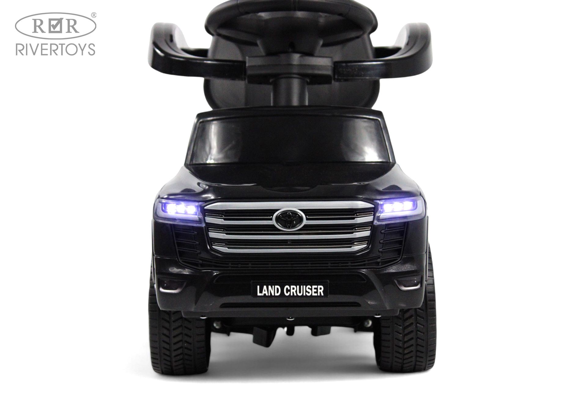 Каталка RIVERTOYS Z002ZZ-C-BLACK черный - фото 2