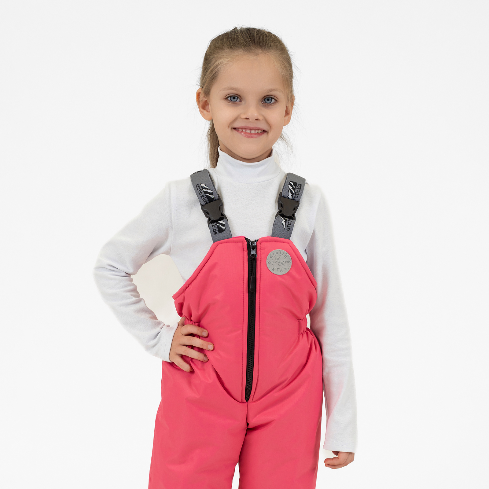 Полукомбинезон Arctic kids 60-015 розовый - фото 3