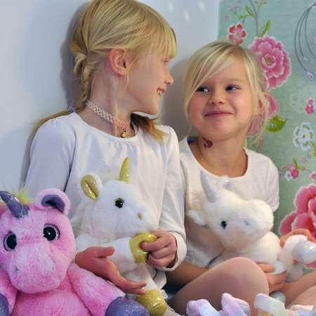 Игрушка мягкая MOLLI Единорог Золото 35 см 7945SW_MT