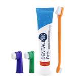 Зубная паста Dentalpik Pets Pets для собак вкус говядина и 3 щетки