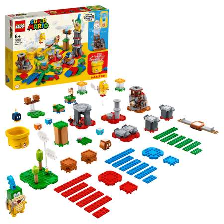 Конструктор LEGO Super Mario Твои уровни Твои приключения блочный