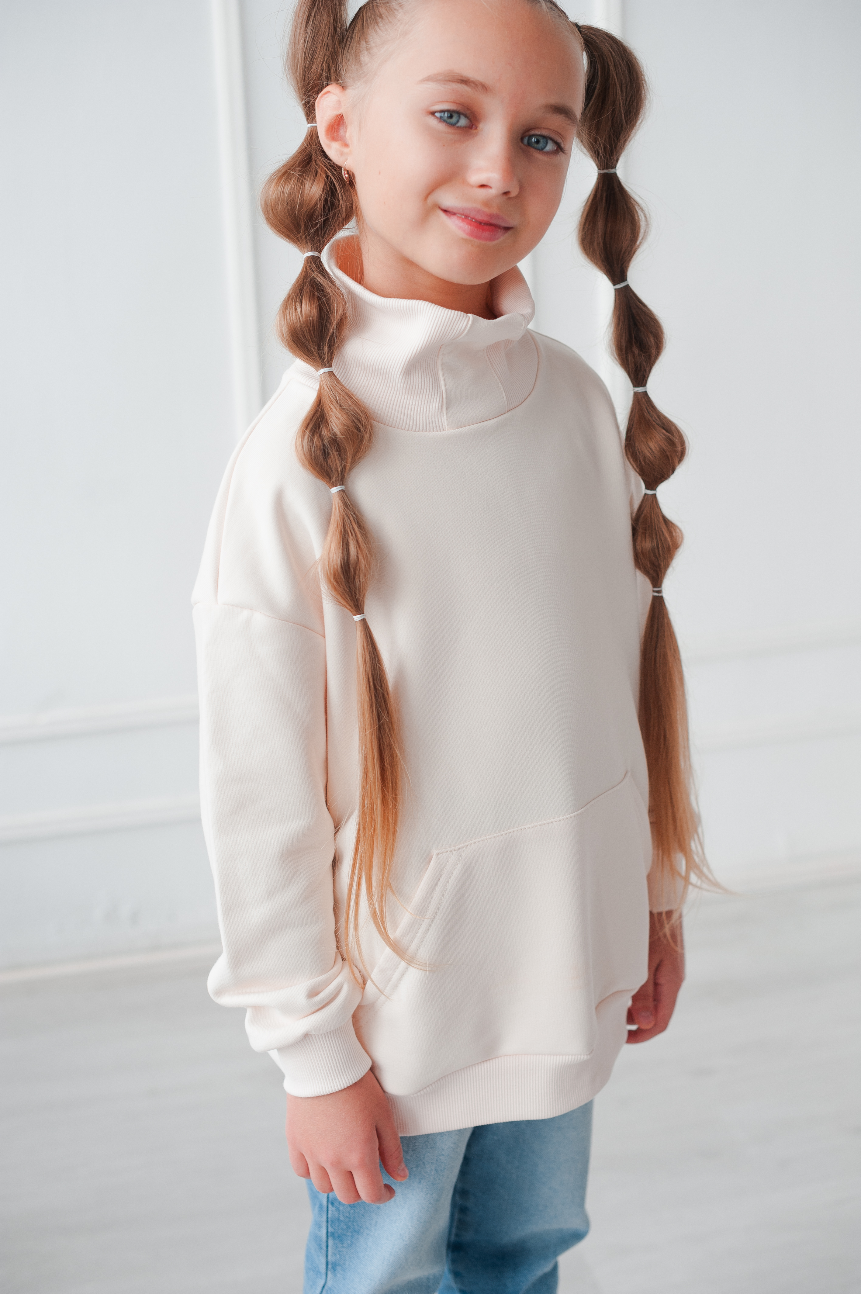 Свитшот MiloTa ТФ04/кремовый - фото 6