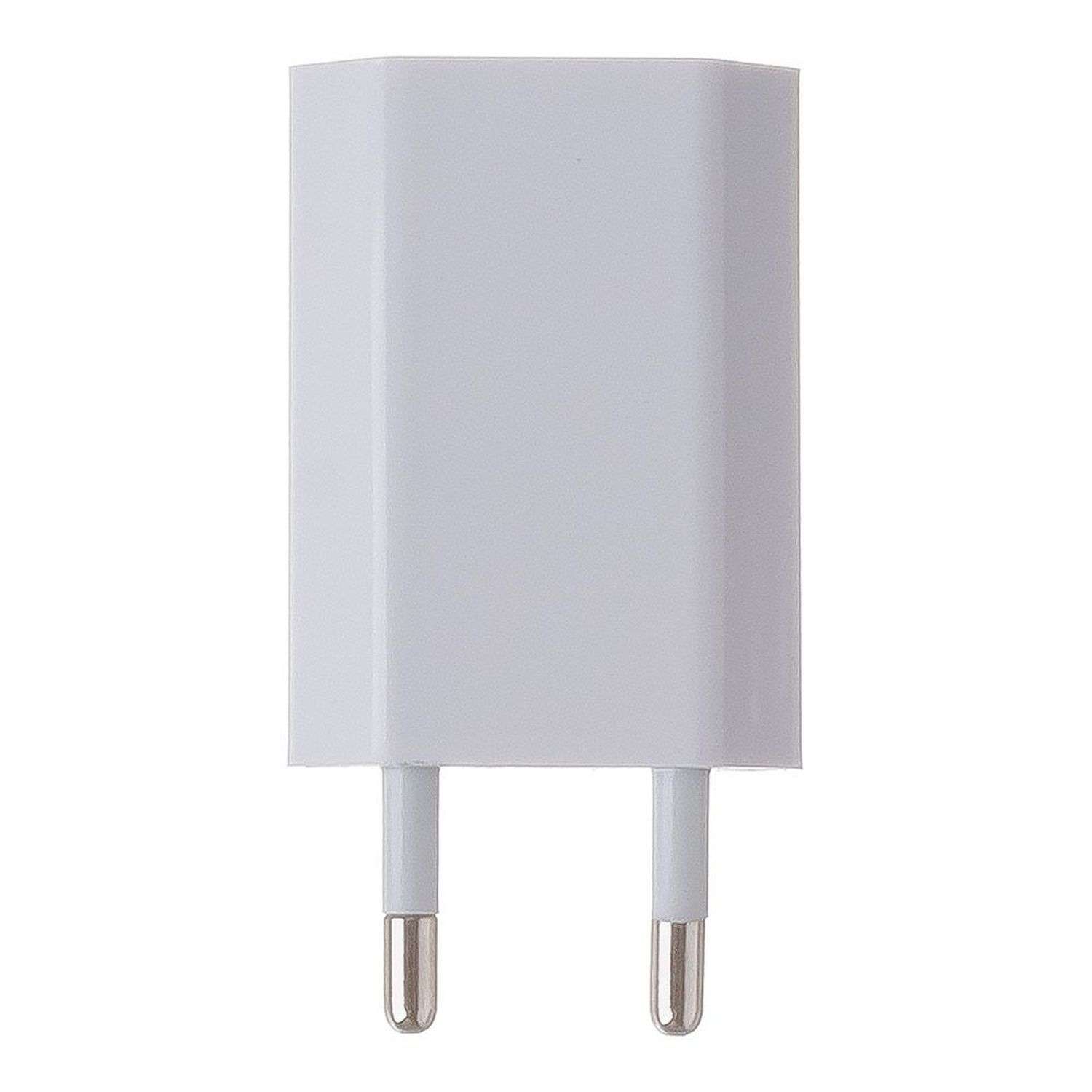 Сетевое зарядное устройство Liberty Project с USB выходом 1А Белый - фото 1