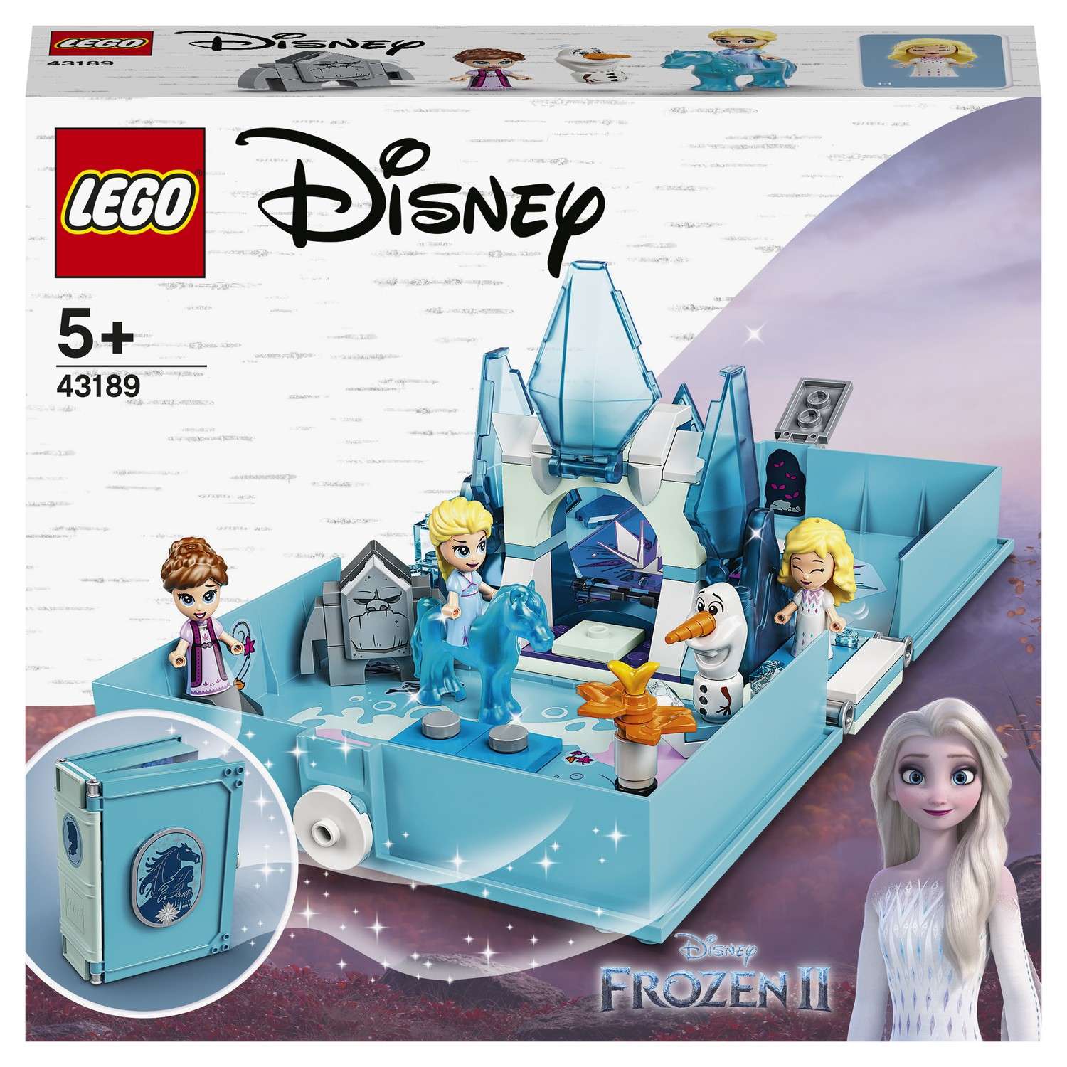Конструктор LEGO Disney Princess Книга приключений Эльзы и Нока блочный - фото 2