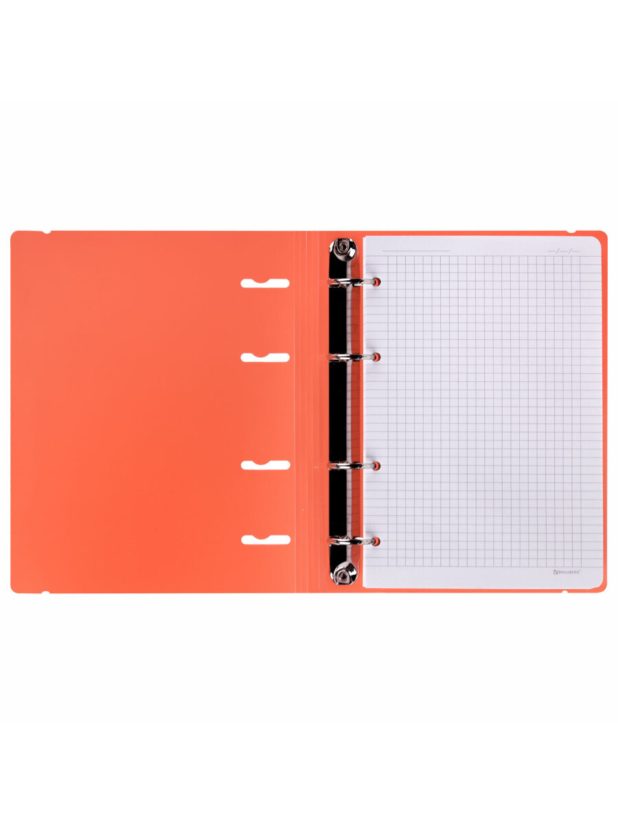 Тетрадь со сменным блоком Brauberg клетка 120 лист. - фото 10
