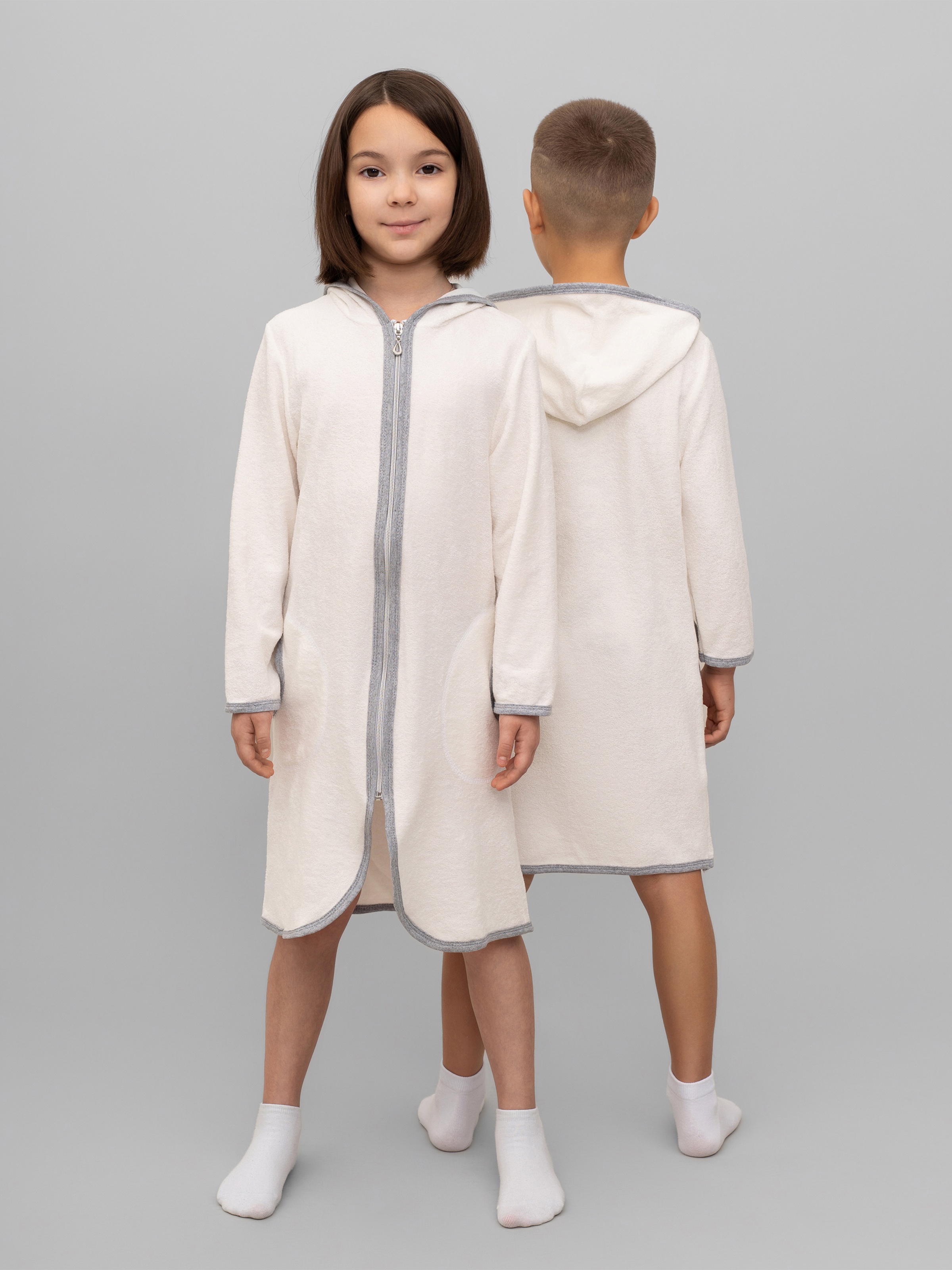 Халат Утенок 906 молочный - фото 18