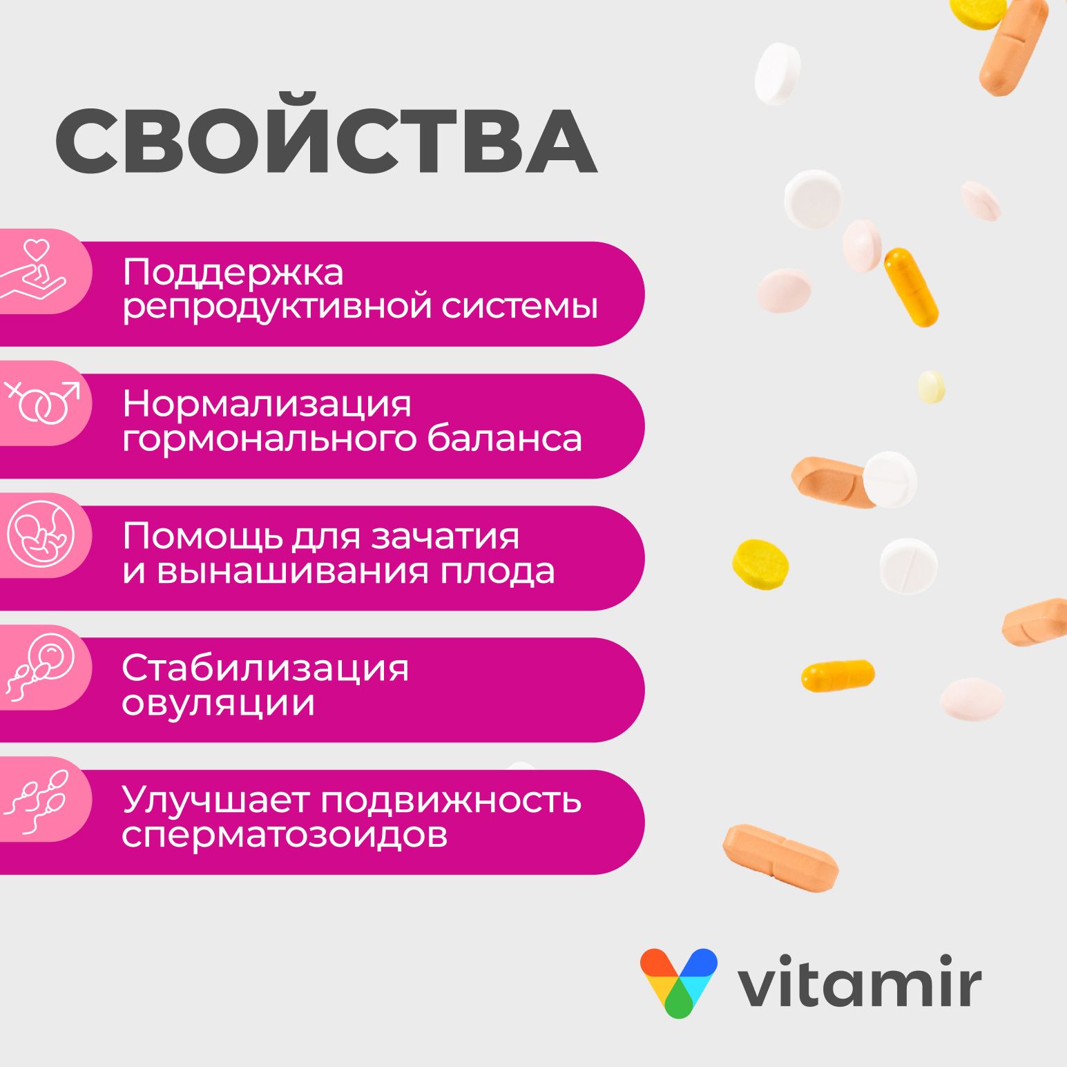 Витамины VITAMIR витаминки - фото 2