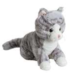 Игрушка мягкая MOLLI Кот Серый 7950SW_MT