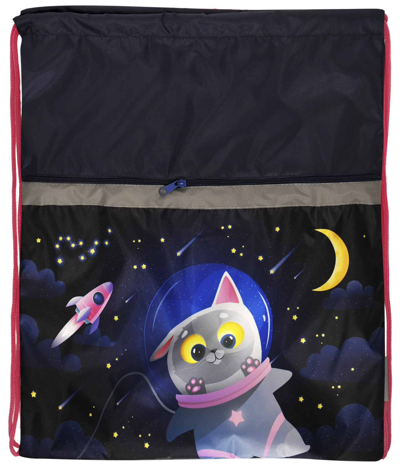 Мешок для обуви SCHOOLFORMAT Space Cat - фото 2