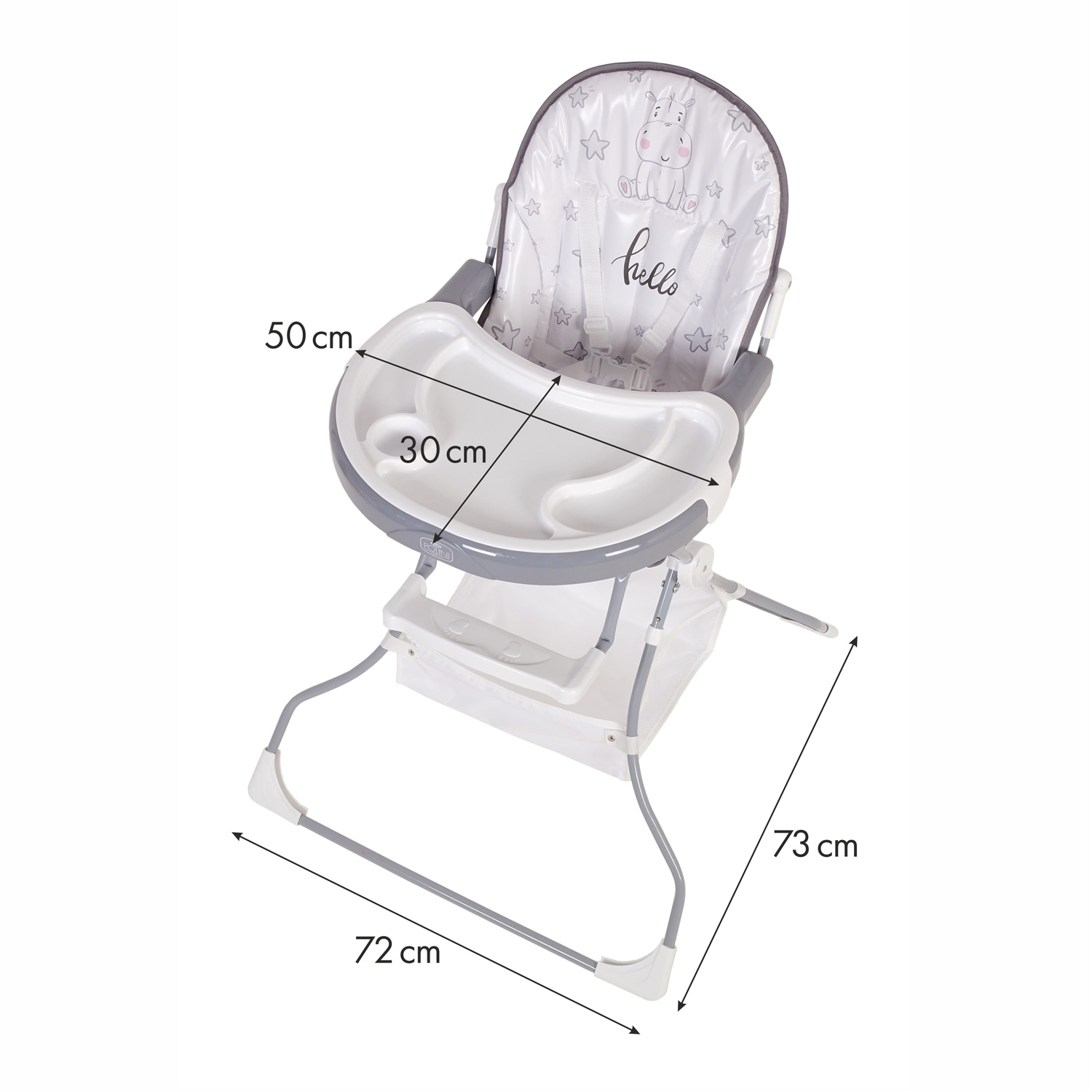 Стульчик для кормления Polini kids классический - фото 21